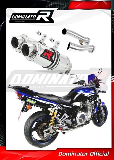 XJR 1300 (1999 - 2006) exhaust silencer gp1 | Dominator