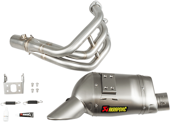 MT 09 (2014 - 2016) racing line complete exhaust system | AKRAPOVIC