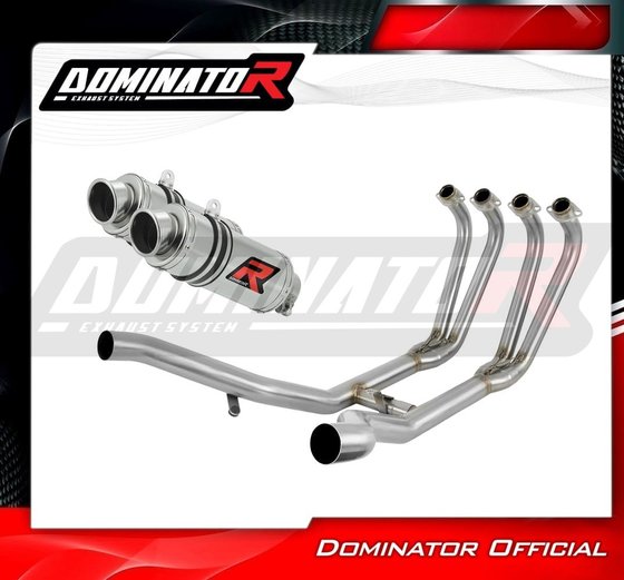 XJ 900 F (1994 - 2003) full exhaust system collector silencer gp1 + db killer | Dominator