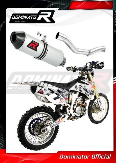 WR 250 F (2001 - 2006) exhaust silencer mx2 | Dominator