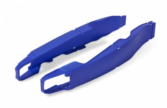 YZ 450 F (2010 - 2020) swingarm protectors blue | POLISPORT