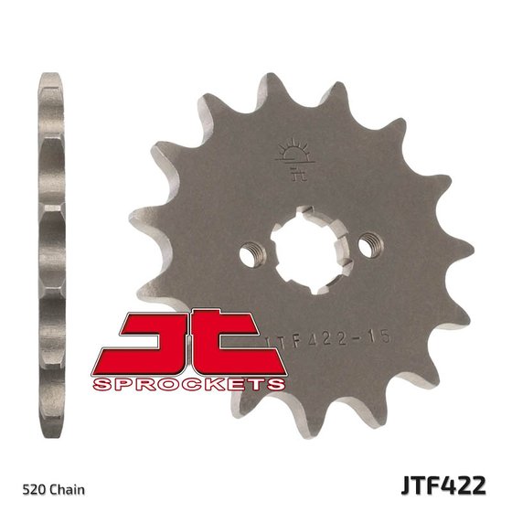 BW 350 (1987 - 1988) steel front sprocket | JT Sprockets