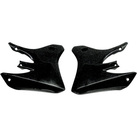 WR 450 F (2003 - 2018) black radiator covers for yamaha wr250/450f | UFO