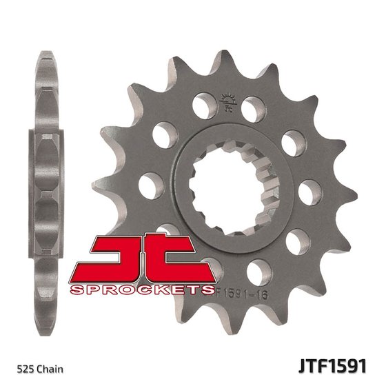 YZF R1M (2015 - 2022) steel front sprocket | JT Sprockets