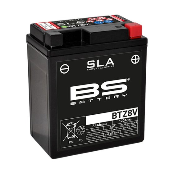 MT 03 (2016 - 2021) btz8v sla battery | BS BATTERY