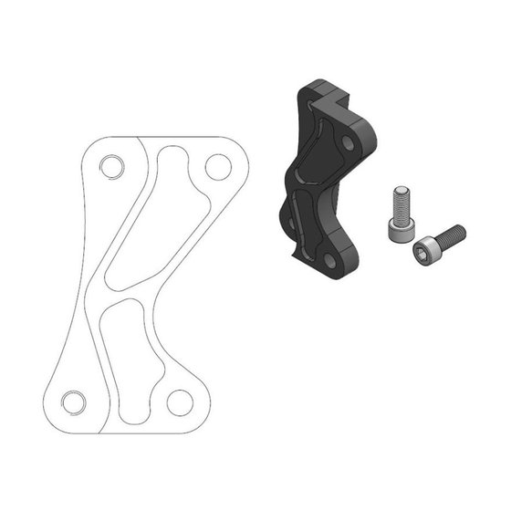 YZ 450 F (2008 - 2015) brake caliper adaptor | MOTO-MASTER