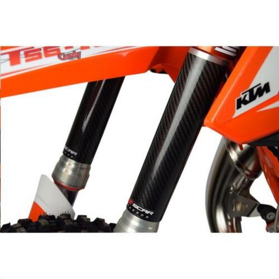 WR 450 F (2003 - 2020) carbon lower fork wrap | SCAR