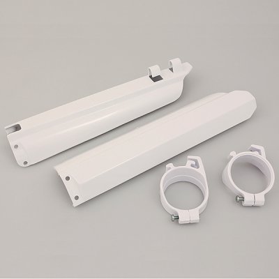 WR 250 F (2003 - 2004) fork slider protectors - yamaha yz/yzf/wrf white | UFO