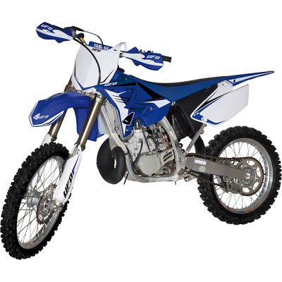 YZ 250 (2013 - 2013) restyled side panels - yamaha yz125/250 white | UFO