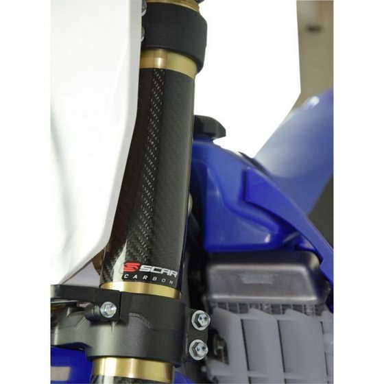 YZ 450 F (2003 - 2020) carbon upper fork panel | SCAR