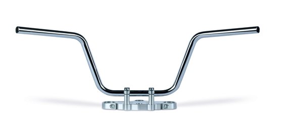 XV 535 VIRAGO (1988 - 2003) steel chrome plated apehanger handlebar | TRW