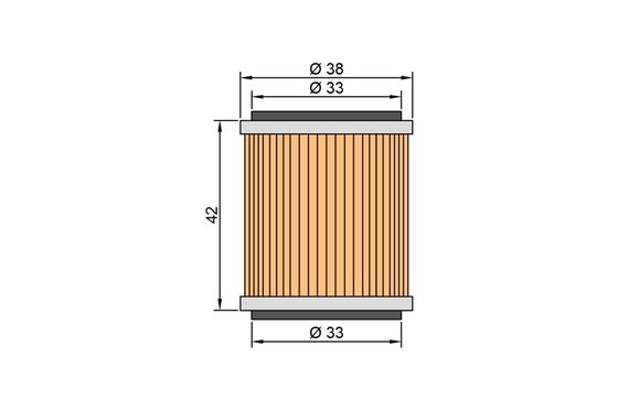 YZ 250 F (2001 - 2020) twin air oil filter | TWIN AIR