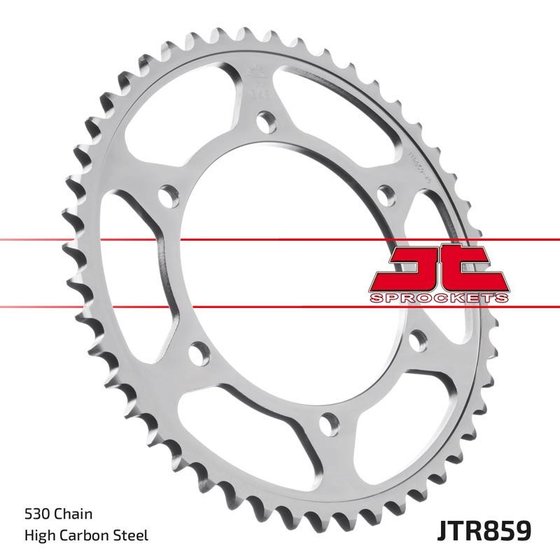 FJ 1200 (1986 - 1996) rear replacement sprocket - 38 teeth | JT Sprockets