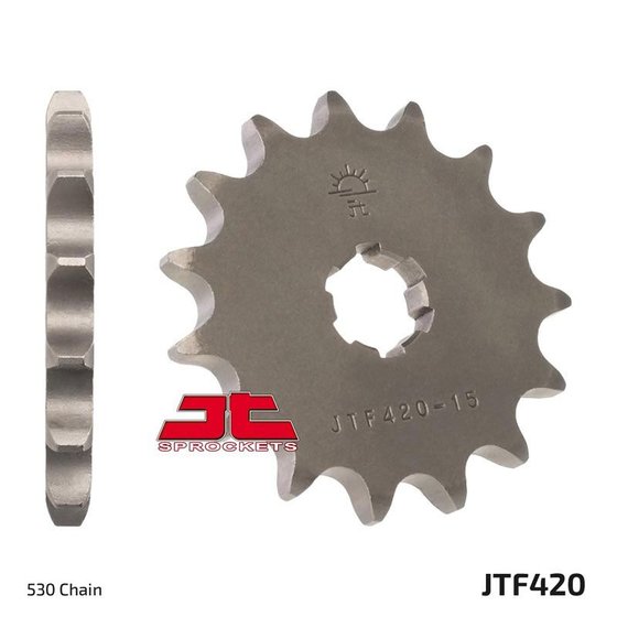 YT 175 (1982 - 1983) steel front sprocket | JT Sprockets