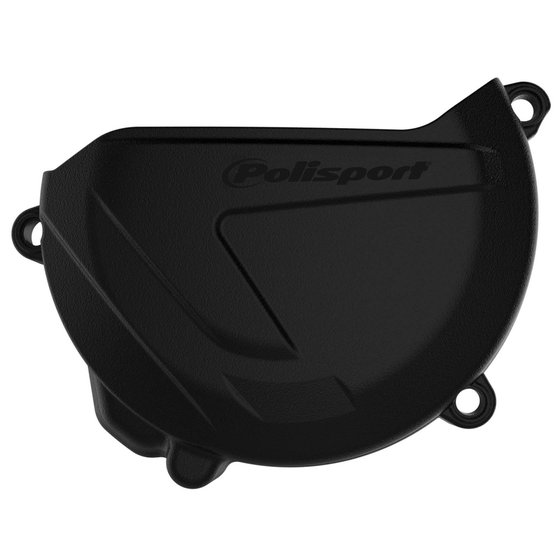 YZ 250 (2000 - 2019) clutch cover protector for yamaha yz250 black | POLISPORT