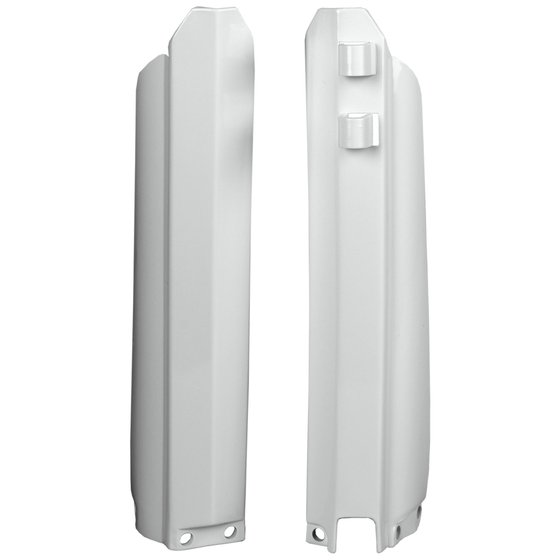 WR 250 F (2001 - 2021) white fork guards | POLISPORT