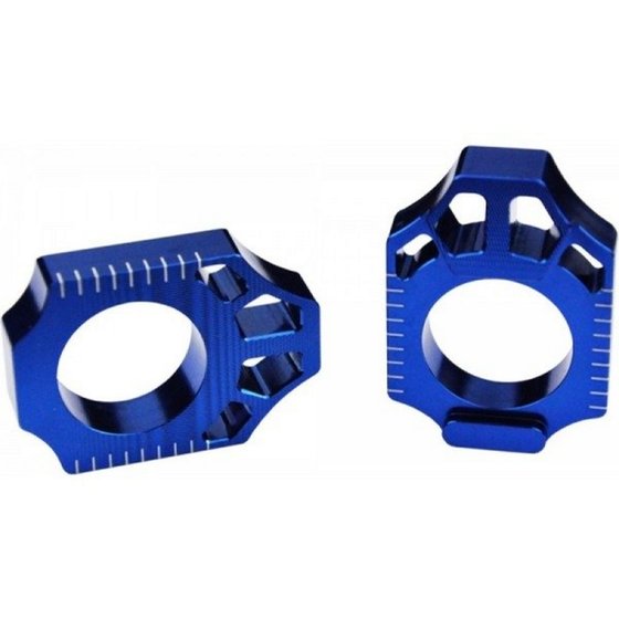 YZ 450 FX (2016 - 2022) blue axle blocks | SCAR