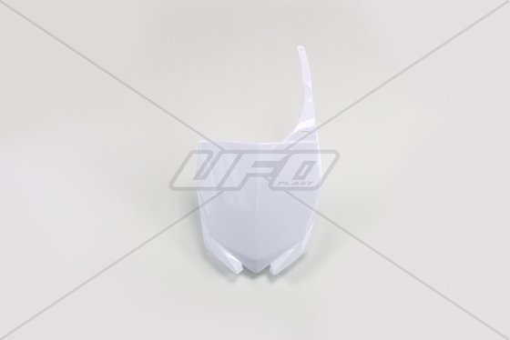 YZ 250 (2015 - 2018) front number plate - yamaha yz250/450f white | UFO