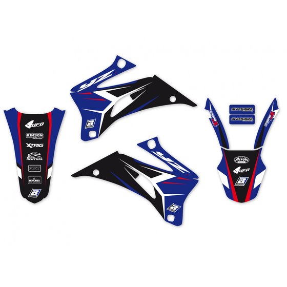 YZ 250 F (2001 - 2022) complete sticker set (decals) | BLACKBIRD