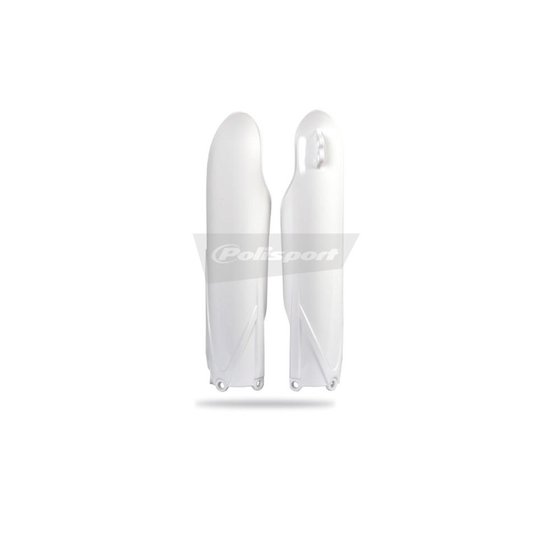 YZ 450 FX (2019 - 2019) fork guards white | POLISPORT