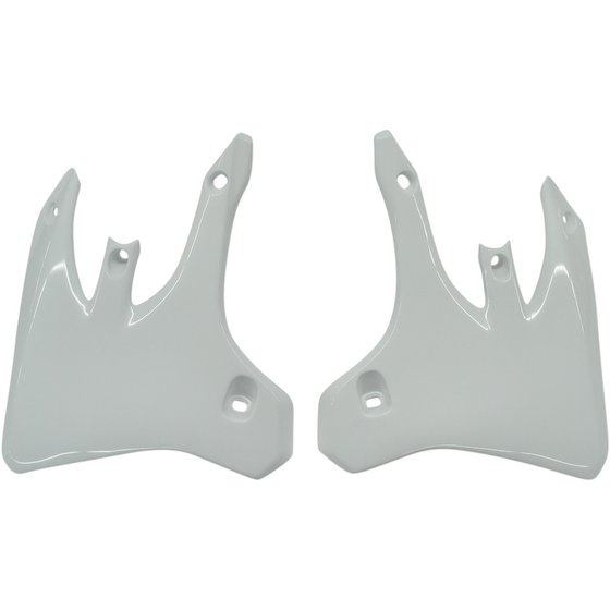 WR 250 F (2001 - 2021) white radiator covers for yamaha yz/wr250/450f | UFO