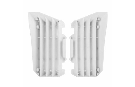 YZ 250 FX (2017 - 2019) radiator guards white | POLISPORT