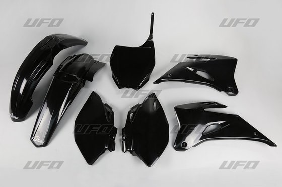 YZ 250 F (2006 - 2009) ufo plastic kit 5-parts black yzf250/450 06-09 | UFO