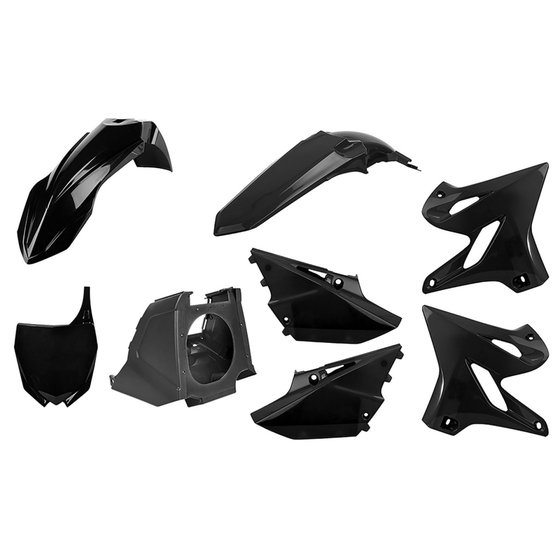 YZ 250 (2002 - 2014) complete body kit black | POLISPORT