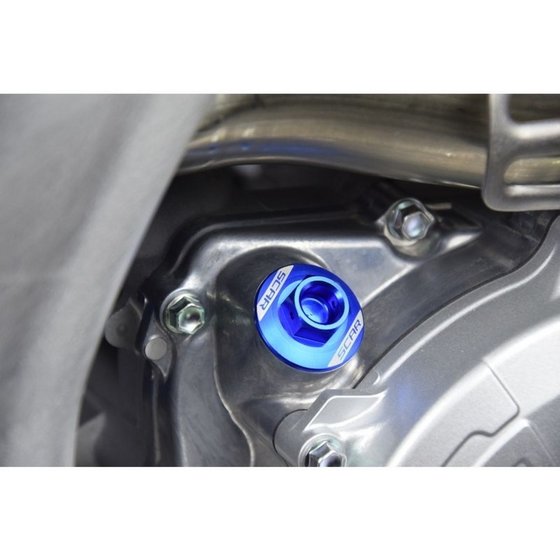 WR 250 F (2003 - 2022) blue oil filler cap | SCAR