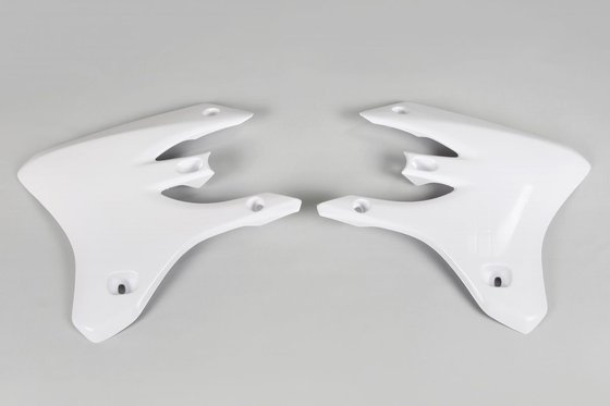 WR 250 F (2003 - 2004) white radiator covers for yamaha wr250/450f | UFO