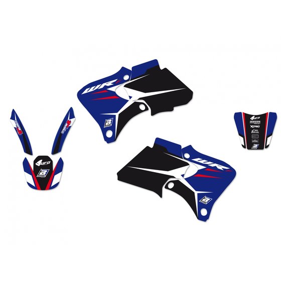 WR 400 F (1998 - 2003) complete sticker set (decals) | BLACKBIRD