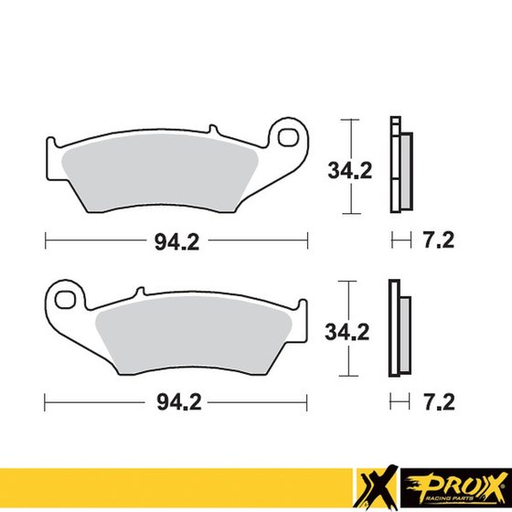 YZ 250 F (2003 - 2006) front brake pad | ProX