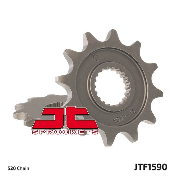 YZ 125 (2005 - 2023) steel front sprocket | JT Sprockets