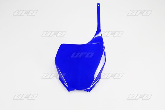 YZ 250 F (2001 - 2018) front number plate in reflex-blue for yamaha yz/yzf (2006-2014/2006-2009) | UFO