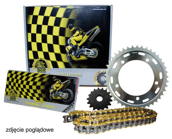 FZ1 S FAZER (2006 - 2010) drive chain and sprocket kit with 136 rivet link and 17/45 teeth for yamaha fz1 fazer 1000 (2006-2009) | REGINA