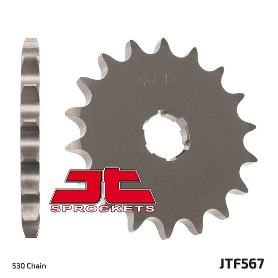 XS 250 (1977 - 1980) steel front sprocket | JT Sprockets