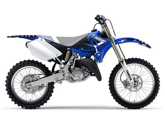 YZ 250 F (2002 - 2014) dr4 grafikos rinkinys, skirtas yamaha yz02-14 | BLACKBIRD RACING