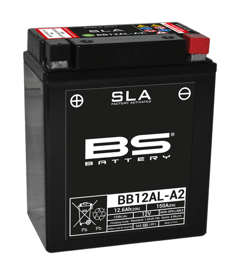 XT 600 (1983 - 1990) sla 12v 150 a akumuliatorius | BS BATTERY