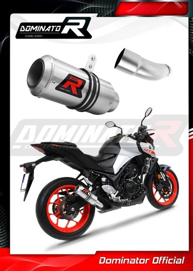 MT 03 (2014 - 2016) exhaust silencer gp | Dominator