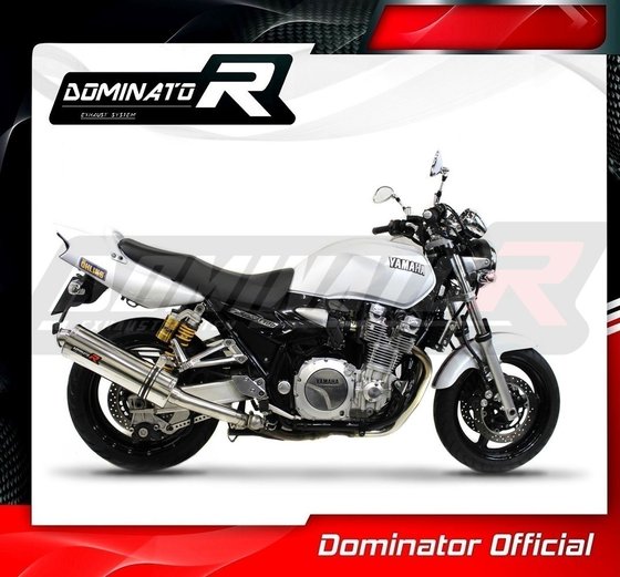 XJR 1300 (2007 - 2016) exhaust silencer oval | Dominator