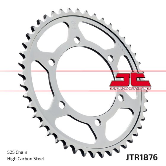 TRACER 700 (2017 - 2022) plieninė galinė žvaigždutė | JT Sprockets