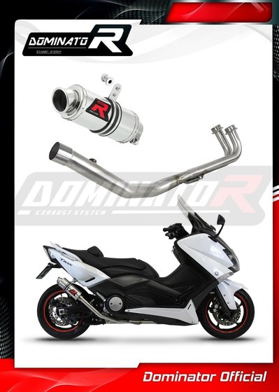 XP 500/530/560 T-MAX (2012 - 2016) full exhaust system silencer gp1 | Dominator