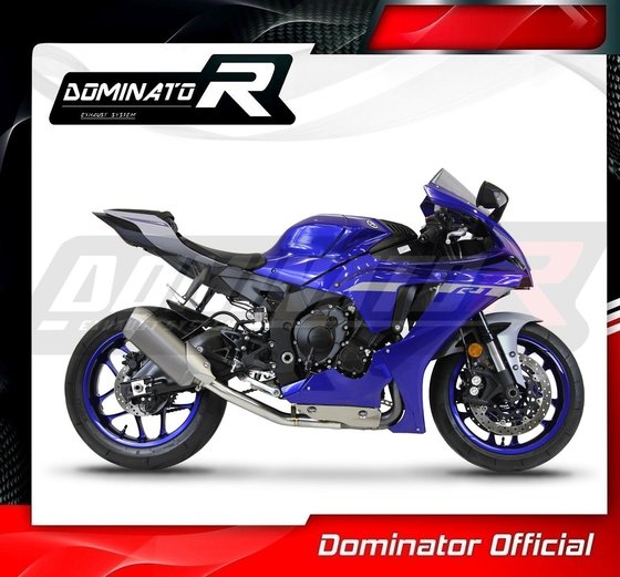 YZF R1 (2020 - 2022) exhaust cat eliminator decat rn65 | Dominator