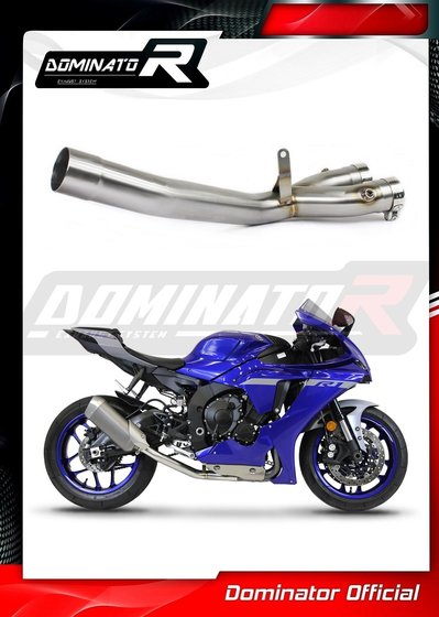 YZF R1 (2020 - 2022) exhaust cat eliminator decat rn65 | Dominator