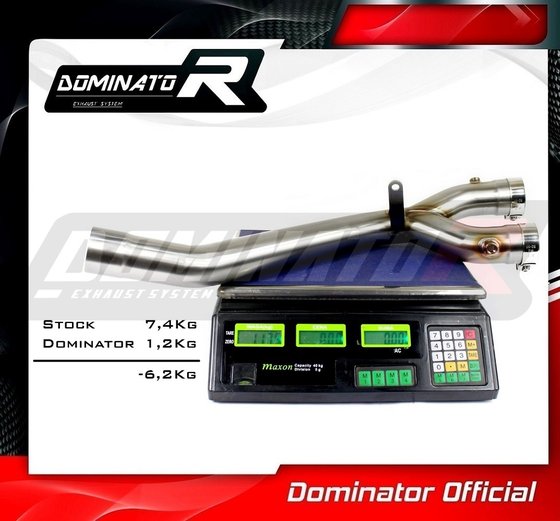 YZF R1 (2020 - 2022) exhaust cat eliminator decat rn65 | Dominator