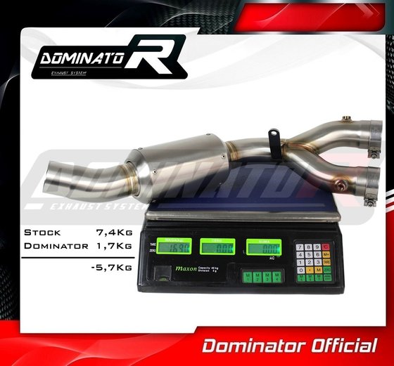 YZF R1 (2020 - 2022) exhaust cat eliminator decat ex rn65 | Dominator