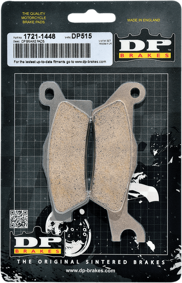 YZF R 125 (2014 - 2017) sukepinta stabdžių trinkelė dp515 | DP BRAKES