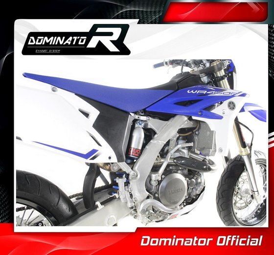 WR 450 F (2007 - 2011) išmetimo vamzdis | Dominator