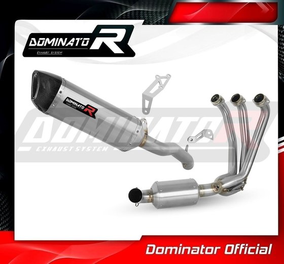 MT-09 TRACER 900 (2021 - 2022) full exhaust system silencer hp6 ex | Dominator