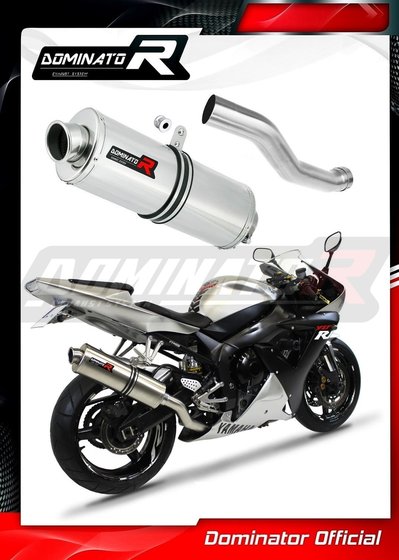 YZF R1 (2002 - 2003) exhaust silencer muffler ov | Dominator